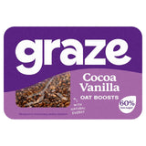 Graze cocoa vanilla oat boost flapjack 50g, UK version