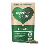 Together Health folate natural folic acid 400 mcg supplement 30 capsules (British brand)
