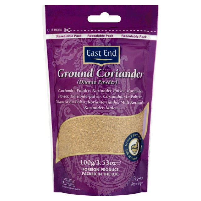 East End ground coriander, UK version
