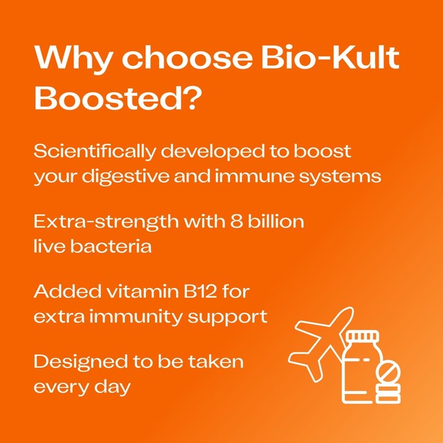 Bio-Kult Boosted Extra Strength Probiotic Supplement 30 Capsules - British product