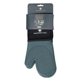 M&S MasterClass Silicone Double-Sided Oven Glove Green Heat-Resistant Kitchen Glove- Buy online at McGrocer