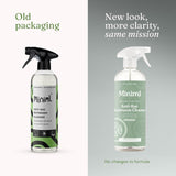 Miniml cucumber & mint bathroom cleaner spray 750ml, imported from the UK