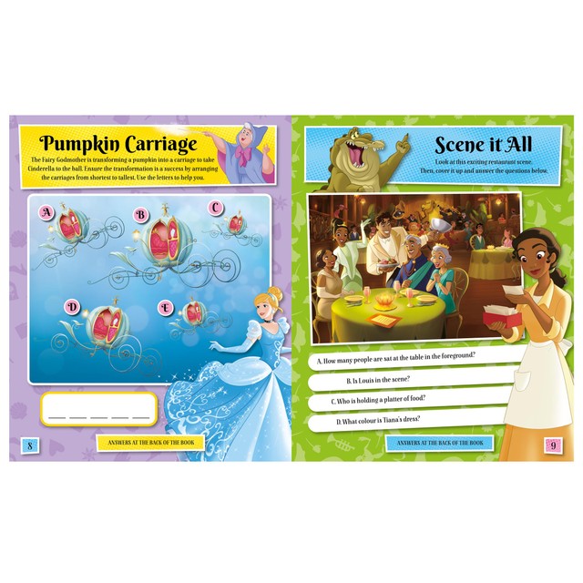 Igloo Disney Princess Giant Stickers Book, UK version