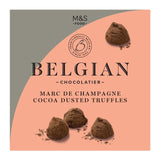 M&S M&S Belgian Marc De Champagne Cocoa Dusted Chocolate Truffles 260g- Buy online at McGrocer