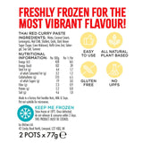 Ice Kitchen Thai red curry paste 2 x 77g, UK version