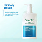 Simple Hydrate+ Micellar Cleansing Gel 240ml (British brand)