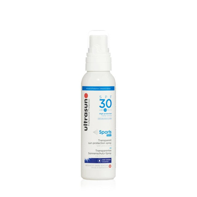Ultrasun SPF 30 sports spray sunscreen 150ml (British brand)