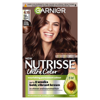 M&S Garnier Nutrisse Ultra-Colour 4.15 Iced Coffee Permanent Hair Dye- Buy online at McGrocer