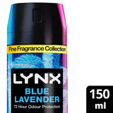 M&S Lynx Fine Fragrance Collection Blue Lavender Premium Deodorant Body Spray 150ml- Buy online at McGrocer