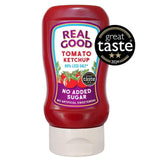M&S Real Good No Added Sugar Ketchup Low Salt Tomato Ketchup 310g- Buy online at McGrocer