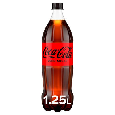 Coca-Cola Zero Sugar Cola Drink 1.25L