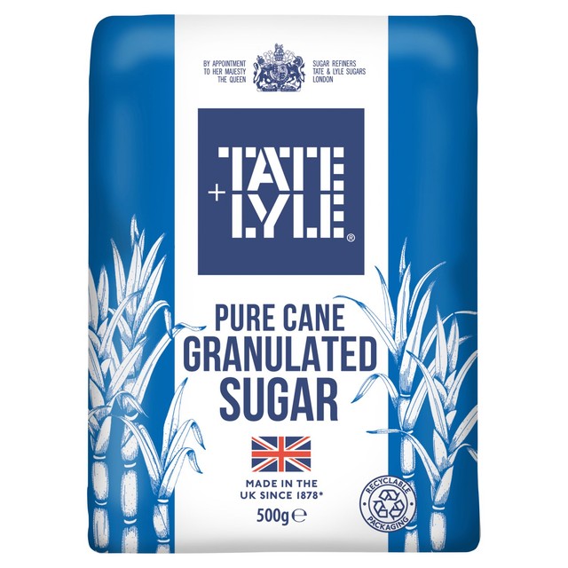 Tate & Lyle Fairtrade Granulated Sugar 500g (British brand)