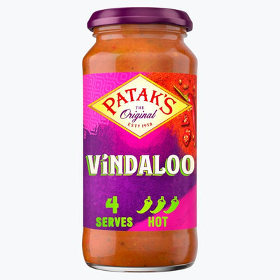 M&S Patak's Vindaloo Curry Sauce 450g- Buy online at McGrocer