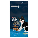 M&S Felix Doubly Delicious Salmon & Vegetables Dry Cat Food 2kg- Buy online at McGrocer