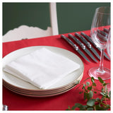 Duni white compostable paper napkins 125 pack (British brand)