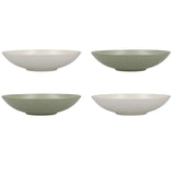 M&S KitchenCraft Stoneware Coupe Green Pasta Bowl Set 22cm- Buy online at McGrocer