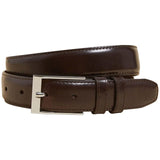 M&S mens leather smart belt brown 38-40, imported from the UK