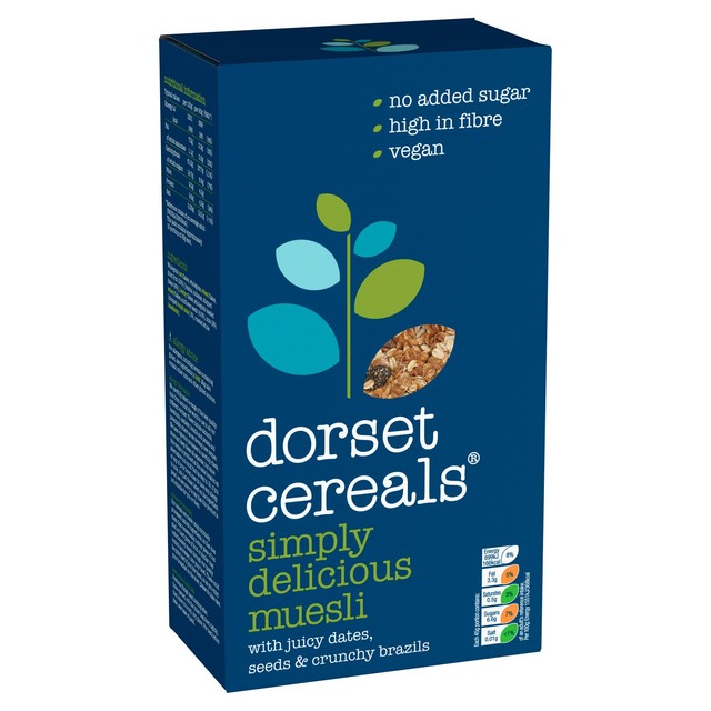 Dorset Cereals Simply Delicious Muesli No Added Sugar 650g - British product