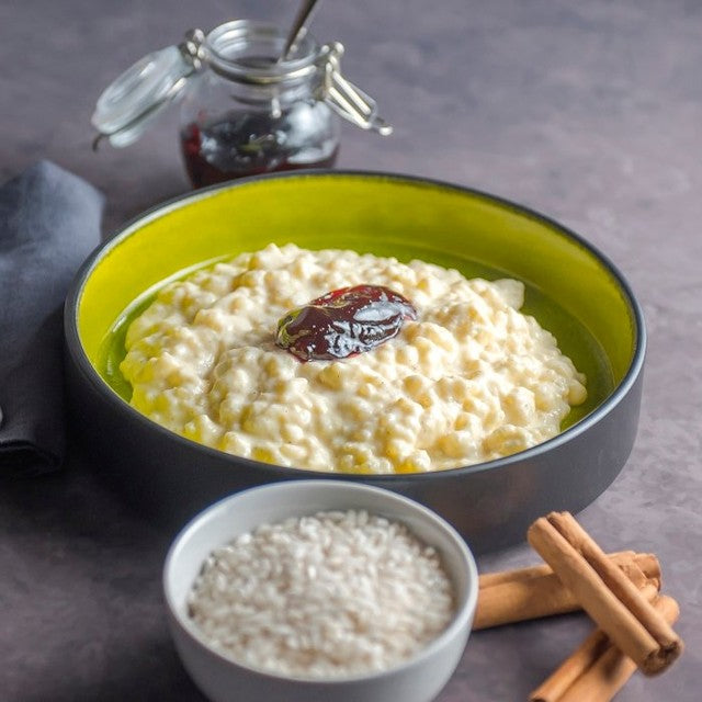 Riso Gallo Arborio risotto rice, imported from the UK