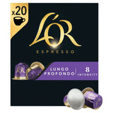 M&S L'OR Lungo Profondo Intensity 8 Coffee Capsules 20 Pods- Buy online at McGrocer