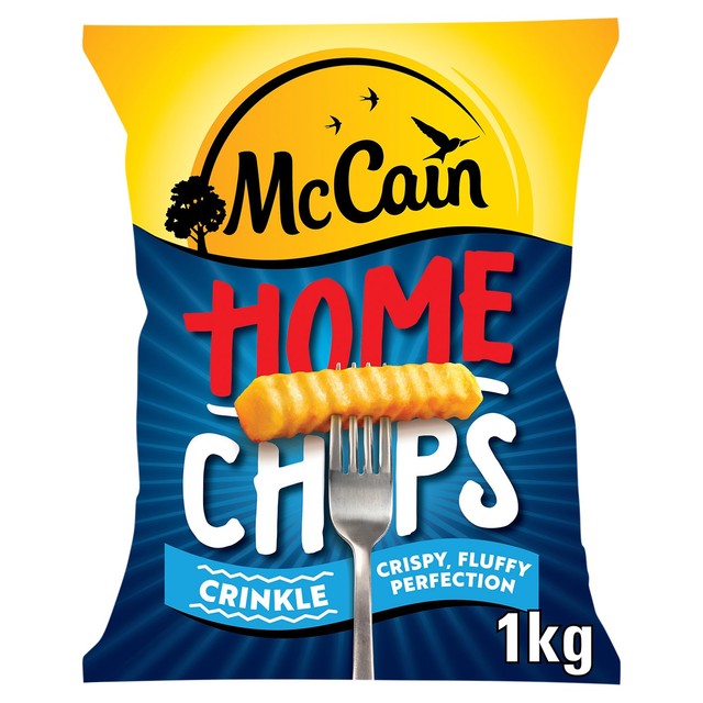 McCain Crinkle Cut frozen chips - British product