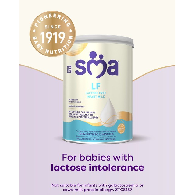 SMA Lactose Free Infant Milk Powder 400g (British brand)