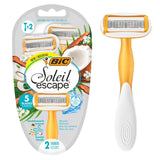 M&S Bic Soleil Escape Disposable Razors Sandalwood & Coconut 5 Blades- Buy online at McGrocer