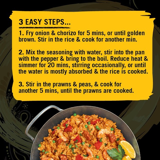 Schwartz Paella Recipe Mix 30g (British brand)