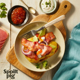 Spoiltpig smoked dry cured back bacon 184g (British brand)