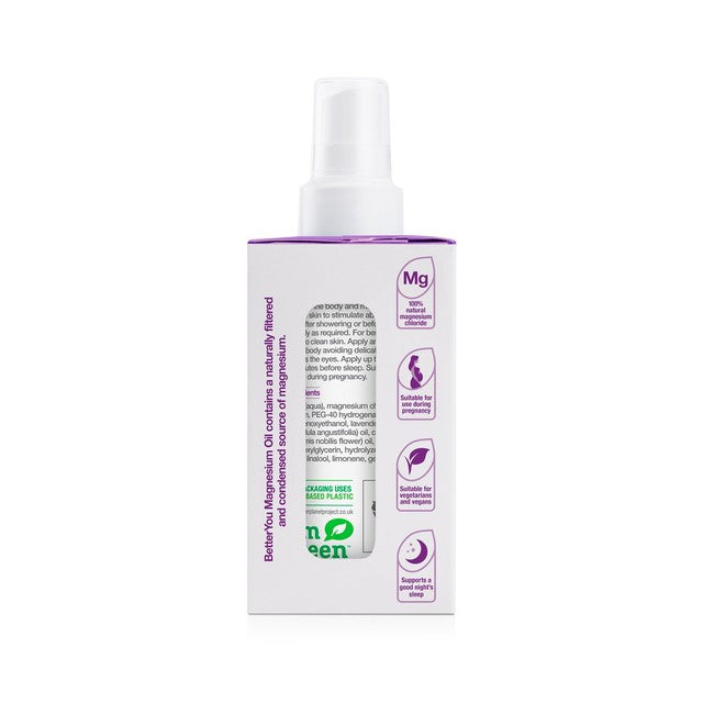 BetterYou magnesium sleep body spray 100ml - British product