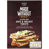 M&S Date & Walnut Melba Toasts 125g, imported from the UK