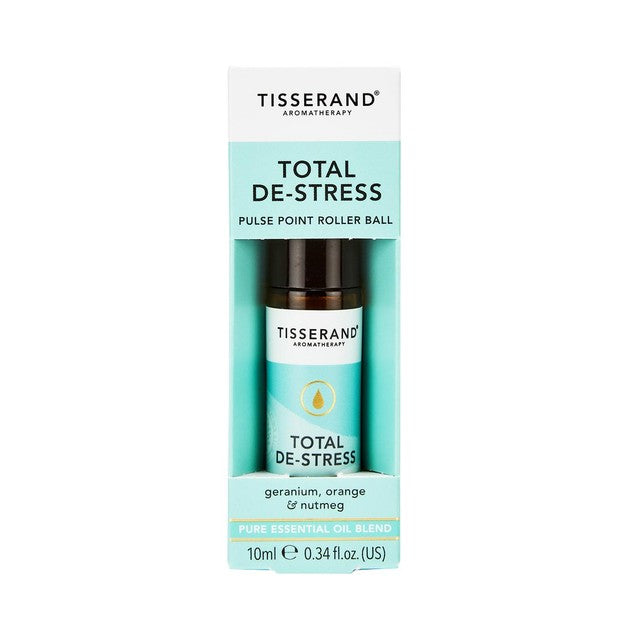 Tisserand Total De-Stress Aromatherapy Roller Ball 10ml (British brand)