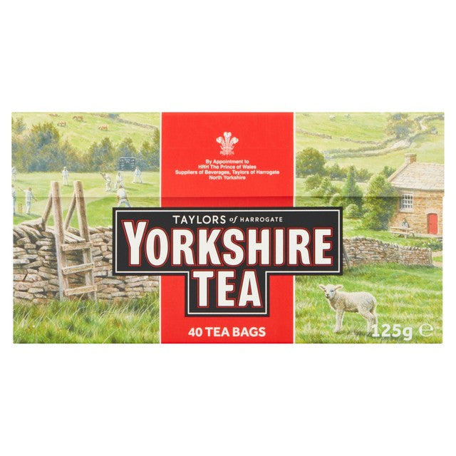 Yorkshire Tea black tea bags 40 teabags (British brand)
