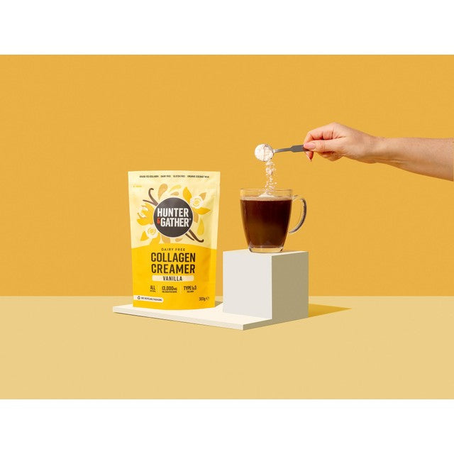 Hunter & Gather vanilla collagen creamer 300g, UK version