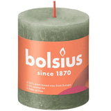 Bolsius Fresh Olive Rustic candle 8x6.8cm (British brand)