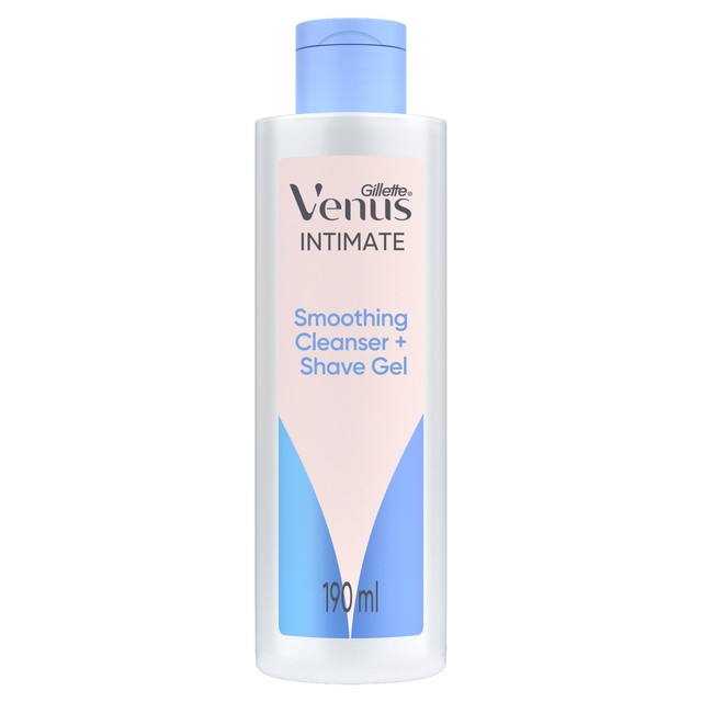 Gillette Venus Intimate Cleanser & Shave Gel 190ml (British brand)