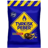 Fazer Tyrkisk Peber hot salmiak and pepper candy 120g - British product