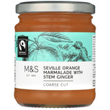 M&S orange and ginger marmalade 340g, imported from the UK