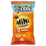 Jacob's Mini Cheddars Original multipack 12 bags, imported from the UK