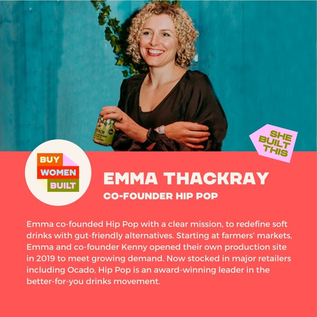 Hip Pop pink grapefruit sparkling drink 4 x 330ml cans, UK version