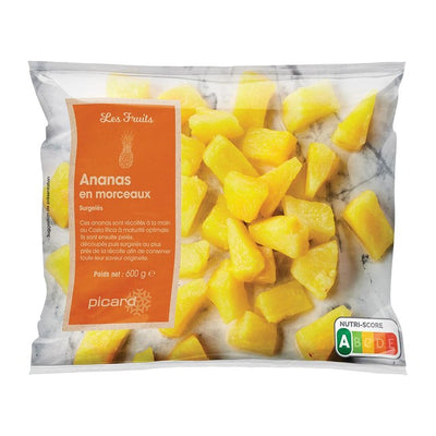 Picard Ananasbiter Frossen Frukt 600g