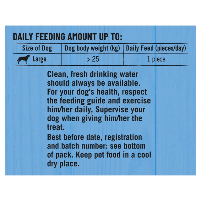 Bakers Dental Delicious Large Chicken dog chews 270g - British product