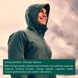 Phizz orange hydration immune support tablets 20 tablets, imported from the UK