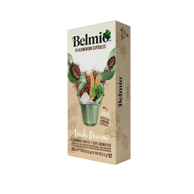 Belmio Irish Dream coffee pods 10 pack - British product