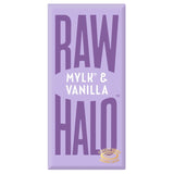 M&S Raw Halo Vegan Mylk & Vanilla Chocolate Bar 70g- Buy online at McGrocer