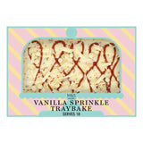 M&S M&S Vanilla Sprinkle Traybake Cake 1.18kg- Buy online at McGrocer