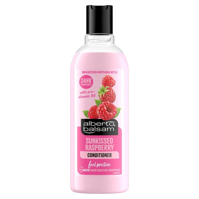Alberto Balsam raspberry conditioner (British brand)