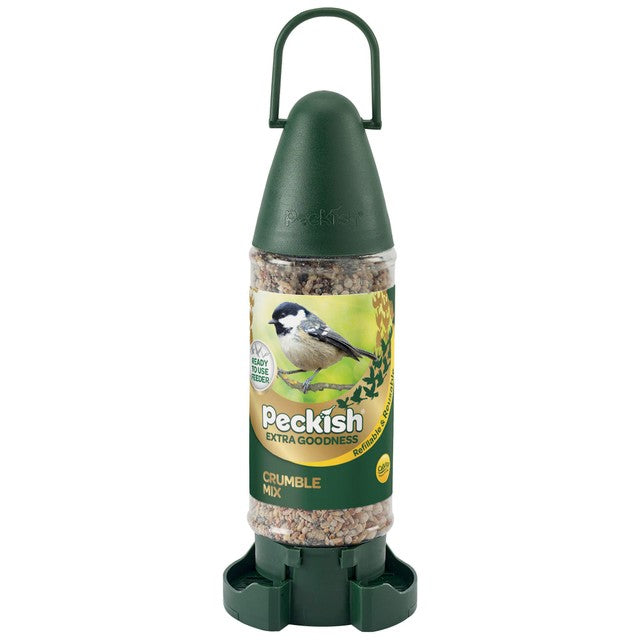 Peckish Extra Goodness Crumble Bird Feeder 350g, imported from the UK