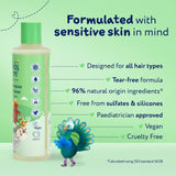 Childs Farm apple and pear 2-in-1 shampoo and conditioner 250ml - British product
