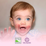 Little Freddie organic strawberries, blueberries and oats baby food pouch 6 x 100g, UK version